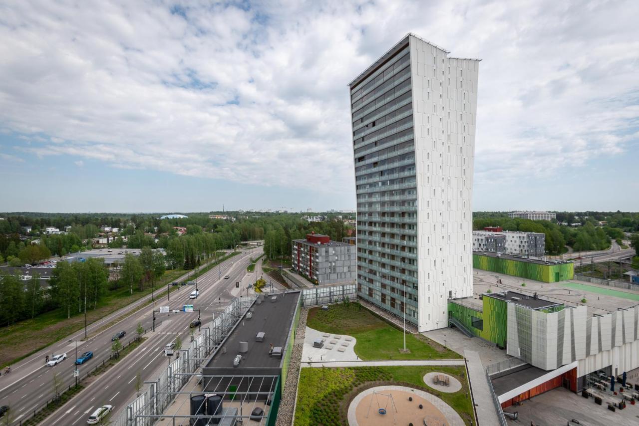 Sleepwell Apartments Niittykumpu 12 - Metro, 15 Min From Helsinki City エスポー エクステリア 写真